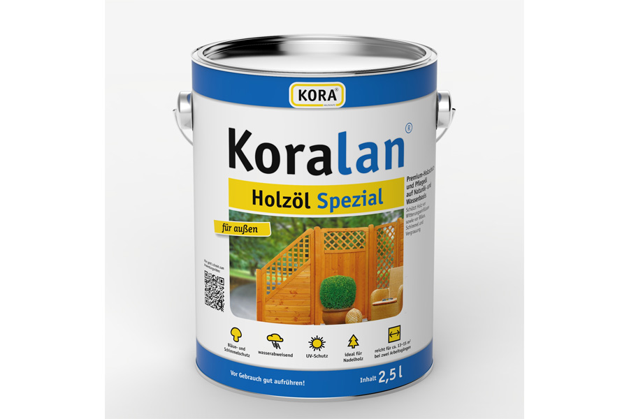 Lärche Koralan Holzöl Spezial, 2,5 l Lärche Koralan Holzöl Spezial, 2,5 l