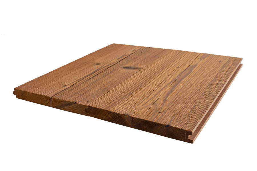 Wandverkleidung Thermotanne, Oberfläche einseitig gezopft, einseitig gebürstet, 30 mm (Stärke) x 262 mm (Breite), Länge: 2,35 m Wandverkleidung Thermotanne, Oberfläche einseitig gezopft, einseitig gebürstet, 30 mm (Stärke) x 262 mm (Breite), Länge: 2,35 m