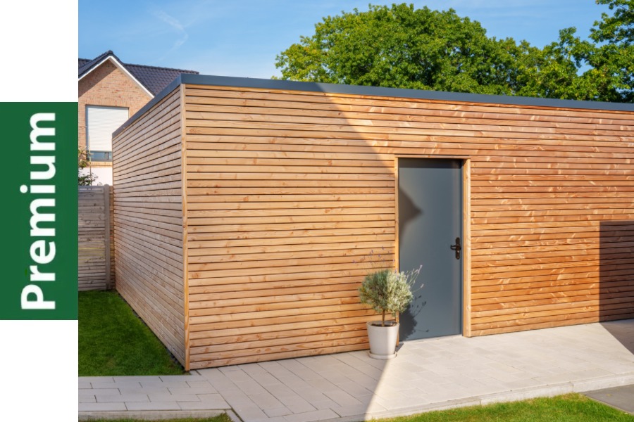 Douglasie Premium Fassadenverkleidung, Massivholz, Rhombusprofil 27 x 68 mm in 2,00 m Länge - natur Douglasie Premium Fassadenverkleidung, Massivholz, Rhombusprofil 27 x 68 mm in 2,00 m Länge - natur