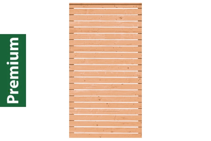 Rhombus Sichtschutz, Premium Douglasie, 98,5 cm (B) x 181 cm (H), Rhombusleisten ca. 24 x 78 mm - natur Rhombus Sichtschutz, Premium Douglasie, 98,5 cm (B) x 181 cm (H), Rhombusleisten ca. 24 x 78 mm - natur