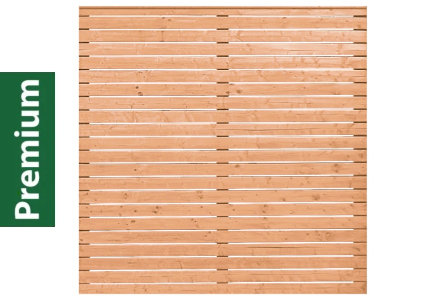 Rhombus Sichtschutz, Premium Douglasie, 178,5 cm (B) x 181 cm (H), Rhombusleisten ca. 24 x 78 mm - natur Rhombus Sichtschutz, Premium Douglasie, 178,5 cm (B) x 181 cm (H), Rhombusleisten ca. 24 x 78 mm - natur