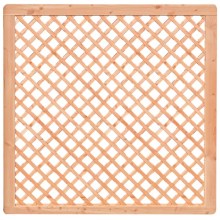 Premium Douglasie Sichtschutzzaun Holz, 178,5 cm (B) x 178,5 cm (H), Rankgitter diagonal - natur Premium Douglasie Sichtschutzzaun Holz, 178,5 cm (B) x 178,5 cm (H), Rankgitter diagonal - natur