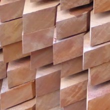 Bongossi Pfähle 90 x 90 mm, sägerau angespitzt, 2,70 m Bongossi Pfähle 90 x 90 mm, sägerau angespitzt, 2,70 m