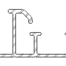 Alu Start-/Endprofil, 6 m lang (2 Stück) (Serie Twinson) Alu Start-/Endprofil, 6 m lang (2 Stück) (Serie Twinson)