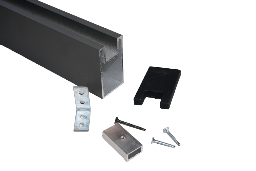 Universal Wandanschluss U-Profil Aluminium für WPC Zäune, anthrazit, geeignet für Füllelemente bis 20 mm, 68 mm x 40 mm, Länge: 1,20 m Universal Wandanschluss U-Profil Aluminium für WPC Zäune, anthrazit, geeignet für Füllelemente bis 20 mm, 68 mm x 40 mm, Länge: 1,20 m