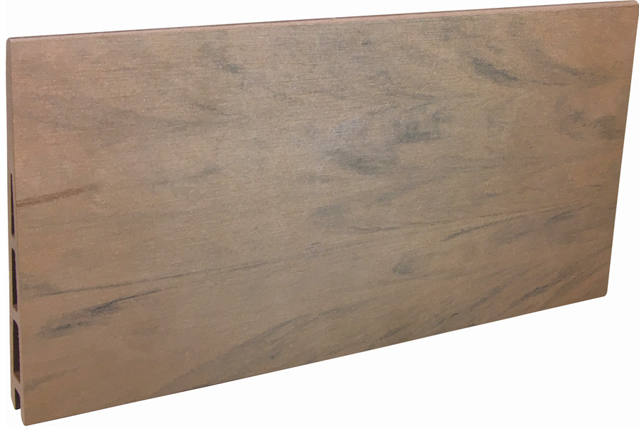 Einzelelement WPC Zaun / Sichtschutz / Steckzaun, 20 (S) x 140 (H) x 1800 (B) mm in Keilspund Braun, 2er Set Einzelelement WPC Zaun / Sichtschutz / Steckzaun, 20 (S) x 140 (H) x 1800 (B) mm in Keilspund Braun, 2er Set