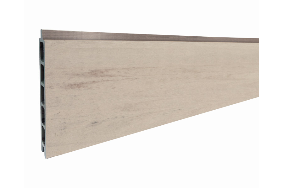 Einzelelement WPC Zaun / Sichtschutz / Steckzaun, 20 (S) x 140 (H) x 1800 (B) mm in Bicolour Grau, 2er Set Einzelelement WPC Zaun / Sichtschutz / Steckzaun, 20 (S) x 140 (H) x 1800 (B) mm in Bicolour Grau, 2er Set