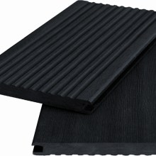 WPC Massivdiele WoodoKosXXL 20 x 200 mm, 4 m lang, anthrazit geriffelt / glatt, beidseitig begehbar WPC Massivdiele WoodoKosXXL 20 x 200 mm, 4 m lang, anthrazit geriffelt / glatt, beidseitig begehbar