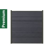 Komplettset XXXL Coex Sylt anthrazit (1 x Zaun + 2 Pfosten anthrazit) Komplettset XXXL Coex Sylt anthrazit (1 x Zaun + 2 Pfosten anthrazit)