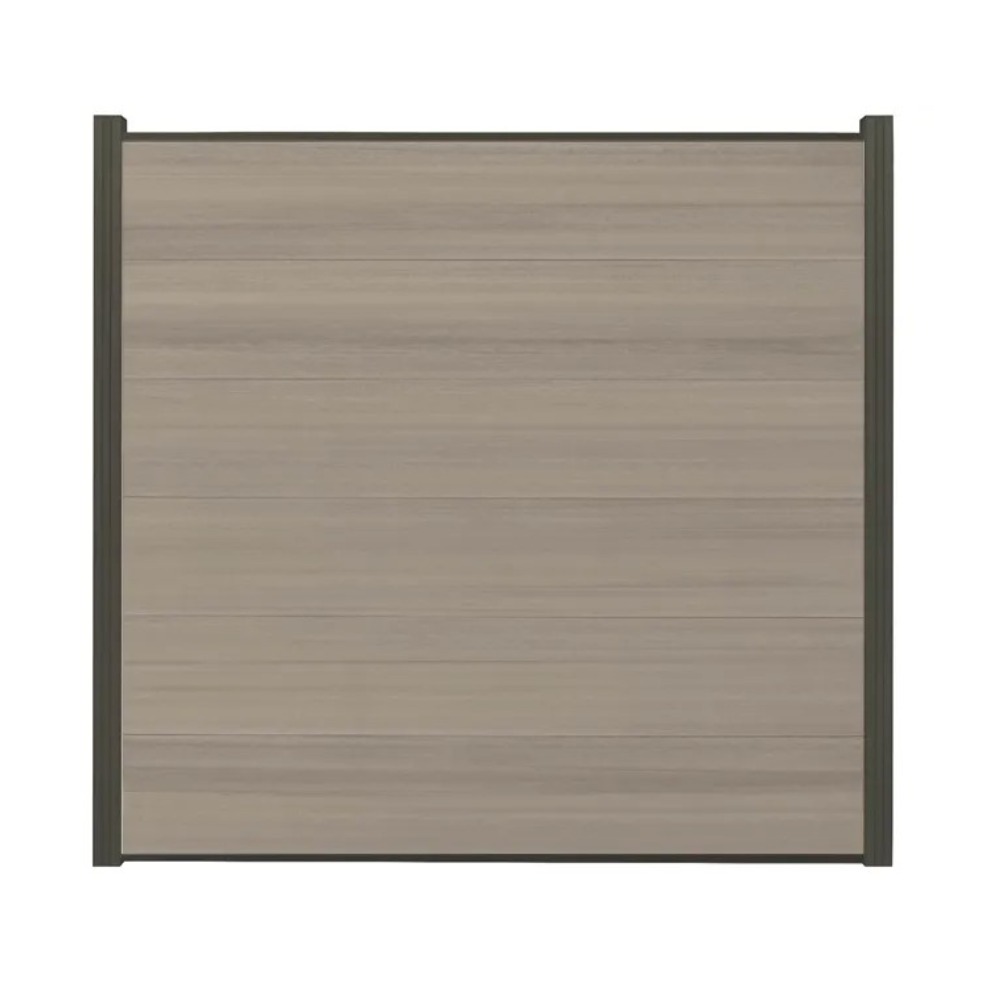 Komplettset XXXL Coex Sylt grau meliert (8 x Zaun + 9 Pfosten anth.) Komplettset XXXL Coex Sylt grau meliert (8 x Zaun + 9 Pfosten anth.)