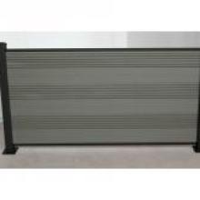 Komplettset WPC Zaun / Sichtschutz / Steckzaun, grau 950 mm (Höhe) x 20 mm (Stärke) x 1800 (Breite) mm, Zaunhöhe inkl. Start und Abschlussprofil (Serie WoodoTexel ohne Pfosten) Komplettset WPC Zaun / Sichtschutz / Steckzaun, grau 950 mm (Höhe) x 20 mm (Stärke) x 1800 (Breite) mm, Zaunhöhe inkl. Start und Abschlussprofil (Serie WoodoTexel ohne Pfosten)