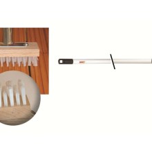 Reinigungsbürste für WPC Terrassendielen inklusive Teleskopstiel aus Metall Reinigungsbürste für WPC Terrassendielen inklusive Teleskopstiel aus Metall