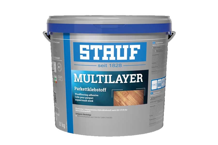 STAUF Multilayer elastischer 1-Komponenten Hybridklebstoff für Parkett, 18kg STAUF Multilayer elastischer 1-Komponenten Hybridklebstoff für Parkett, 18kg