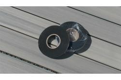 Sicherungsband für WPC UK, schwarz, Rolle 10 Meter, einseitig selbstklebend (Serie Woodstore) Sicherungsband für WPC UK, schwarz, Rolle 10 Meter, einseitig selbstklebend (Serie Woodstore)