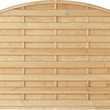 Sichtschutzzaun Holz Bogen Kiefer/Fichte 180 x 150/130 cm (Serie Baltrum) Sichtschutzzaun Holz Bogen Kiefer/Fichte 180 x 150/130 cm (Serie Baltrum)