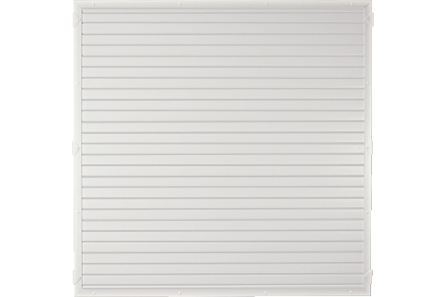 Sichtschutzzaun Kunststoff weiß 180 x 180 cm (Serie Juist) Sichtschutzzaun Kunststoff weiß 180 x 180 cm (Serie Juist)