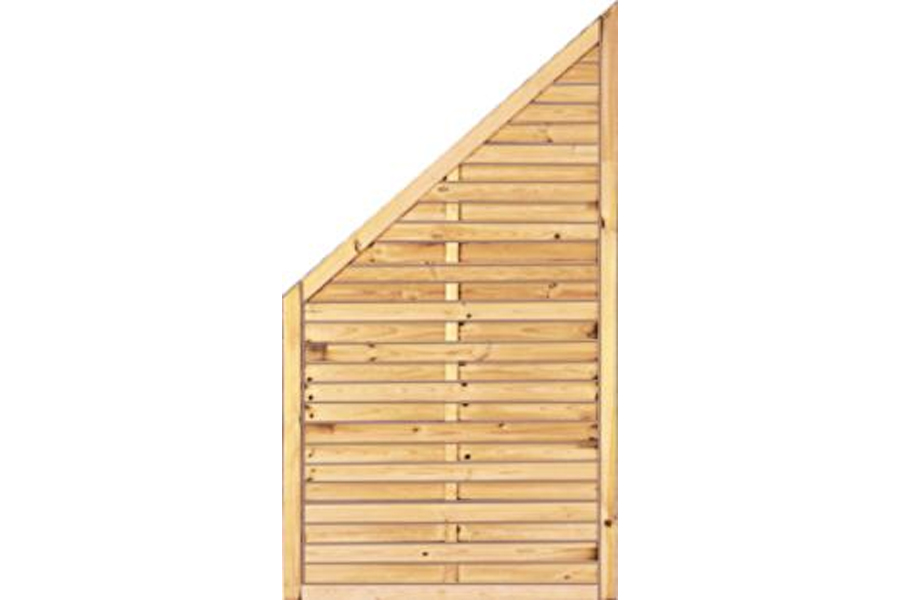 Sichtschutzzaun Holz Kiefer/Fichte 100 x 180/90 cm (Serie Föhr) Sichtschutzzaun Holz Kiefer/Fichte 100 x 180/90 cm (Serie Föhr)