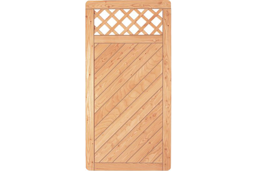 Sichtschutzzaun Holz Lärche Gitter 90 x 180 cm (Serie Pöhl) Sichtschutzzaun Holz Lärche Gitter 90 x 180 cm (Serie Pöhl)