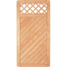 Sichtschutzzaun Holz Lärche Gitter 90 x 180 cm (Serie Pöhl) Sichtschutzzaun Holz Lärche Gitter 90 x 180 cm (Serie Pöhl)