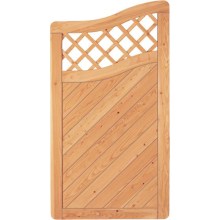 Sichtschutzzaun Holz Lärche Bogen 90 x 165/150 cm (Serie Pöhl) Sichtschutzzaun Holz Lärche Bogen 90 x 165/150 cm (Serie Pöhl)