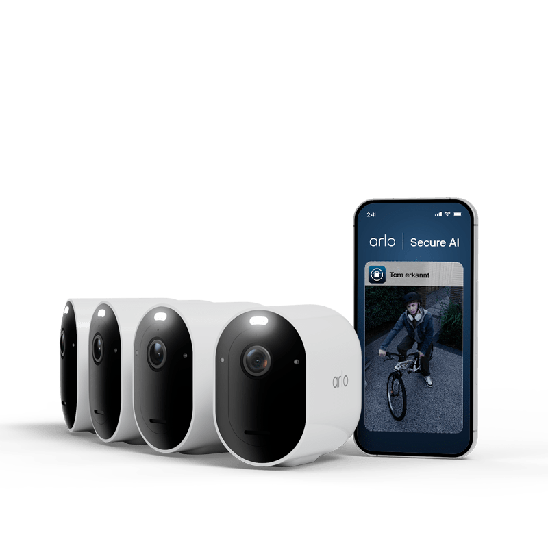 Arlo Pro 6 2K+ Überwachungskamera - 3er Set Arlo Pro 6 2K+ Überwachungskamera - 3er Set