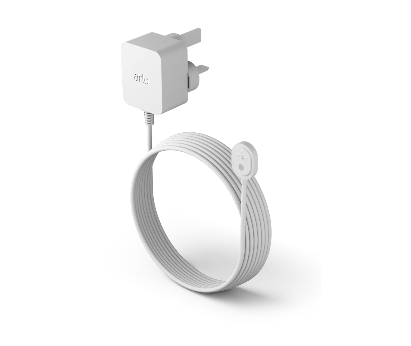 Arlo magnetisches Ladekabel, außen, weiß Arlo magnetisches Ladekabel, außen, weiß