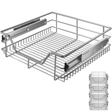 Teleskopschublade 4er-Set 50cm Schrankbreite Außenmaß Teleskopschublade 4er-Set 50cm Schrankbreite Außenmaß