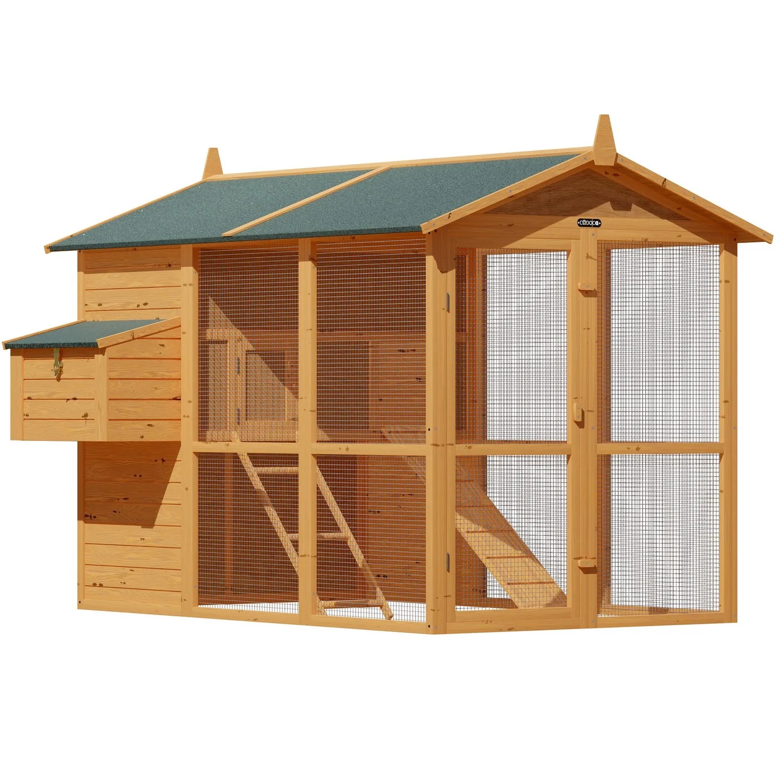 Hühnerstall Kleintierhaus 191x151x148cm Hühnerstall Kleintierhaus 191x151x148cm