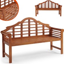 Gartenbank Marlboro Eukalyptusholz FSC®-zertifiziert 135x56x100cm Gartenbank Marlboro Eukalyptusholz FSC®-zertifiziert 135x56x100cm