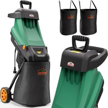 Häcksler 2400W mit 2 Sammelbeuteln je 50L Häcksler 2400W mit 2 Sammelbeuteln je 50L