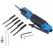 Druckluft-Karosseriesäge Blau/Schwarz inkl Sägeblätter Druckluft-Karosseriesäge Blau/Schwarz inkl Sägeblätter