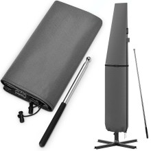 Abdeckung Sonnenschirm/Ampelschirm Anthrazit Ø350cm Abdeckung Sonnenschirm/Ampelschirm Anthrazit Ø350cm