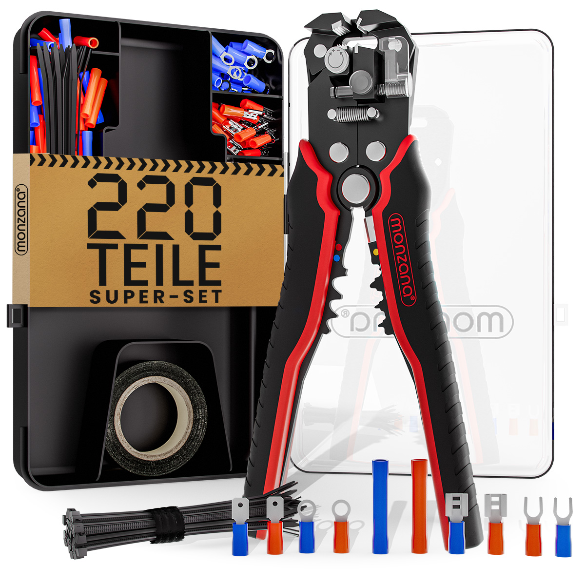 Abisolierzange 220-tlg Abisolierzange 220-tlg