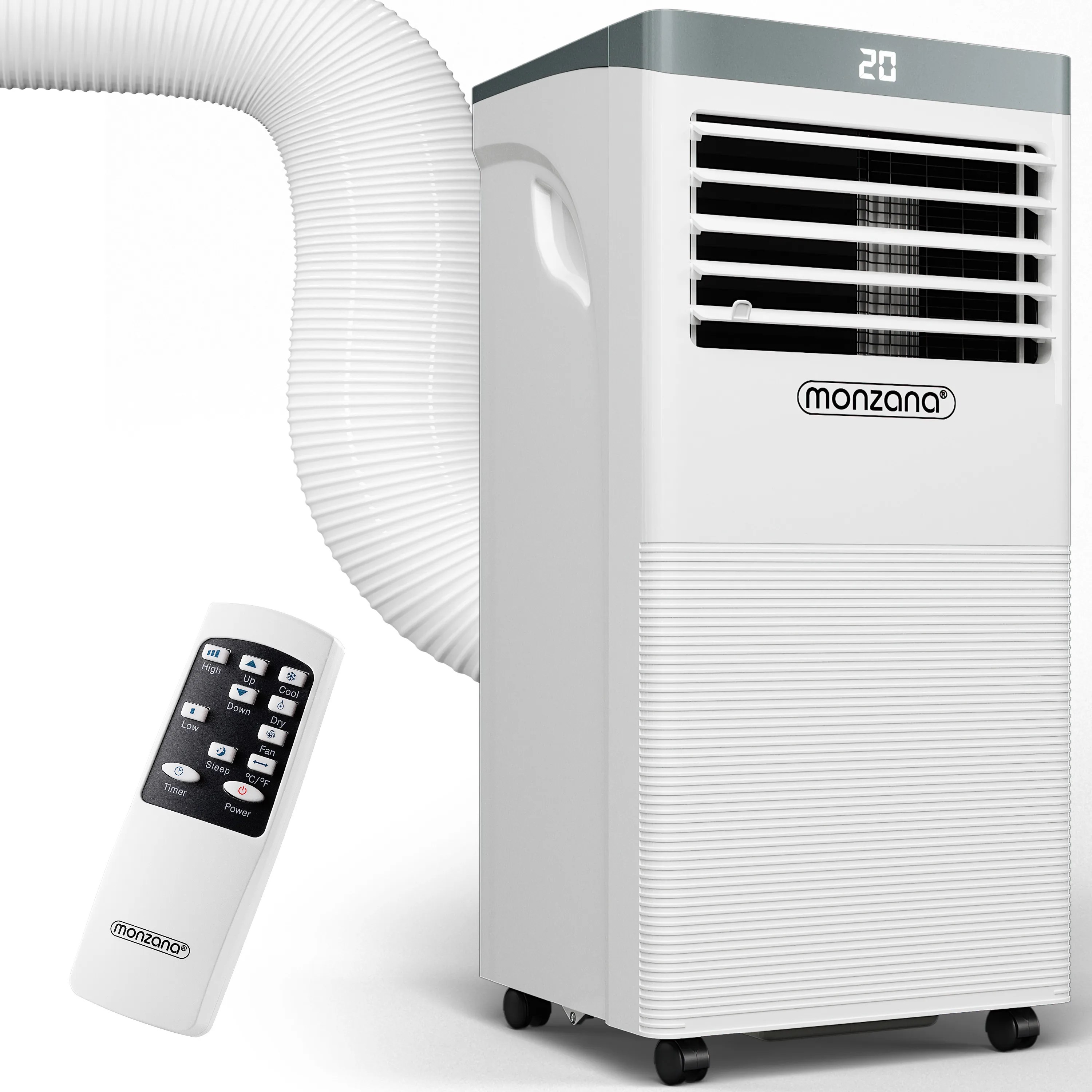 Mobile Klimaanlage MZKA1000 inkl App, Sprachsteuerung Alexa Mobile Klimaanlage MZKA1000 inkl App, Sprachsteuerung Alexa