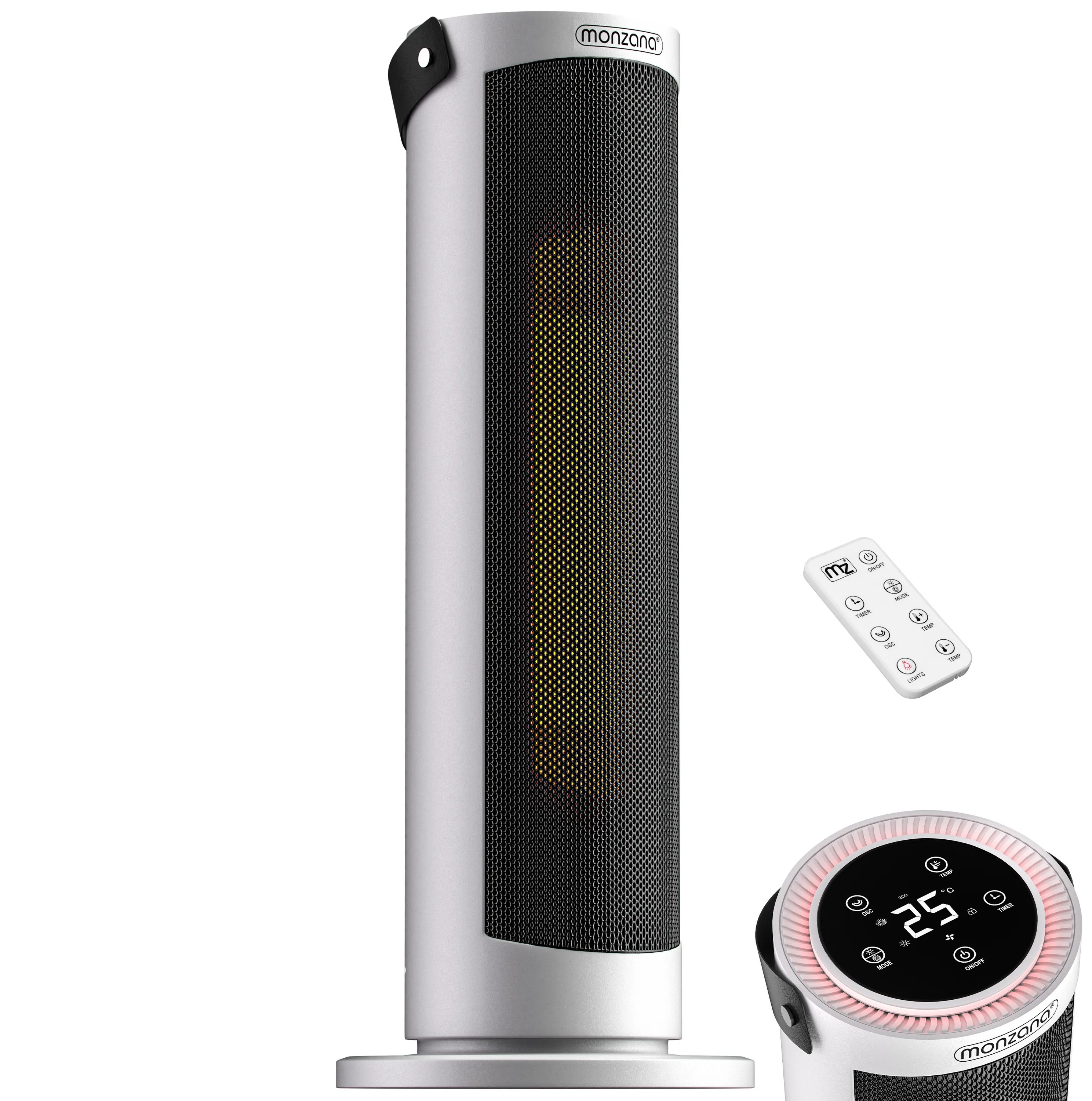 Heizlüfter MZTH2000 Weiß Keramik 2000W Heizlüfter MZTH2000 Weiß Keramik 2000W