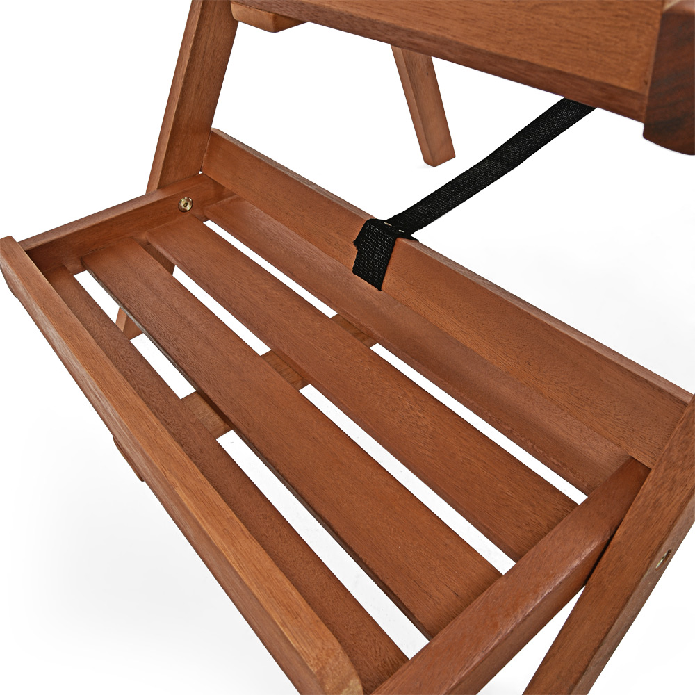 Blumentreppe 79x56x59cm 3 Stufen Akazie FSC®-zertifiziert – Bild 2