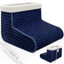 Elektrischer Fußwärmer Blau 4 Heizstufen 100W Elektrischer Fußwärmer Blau 4 Heizstufen 100W