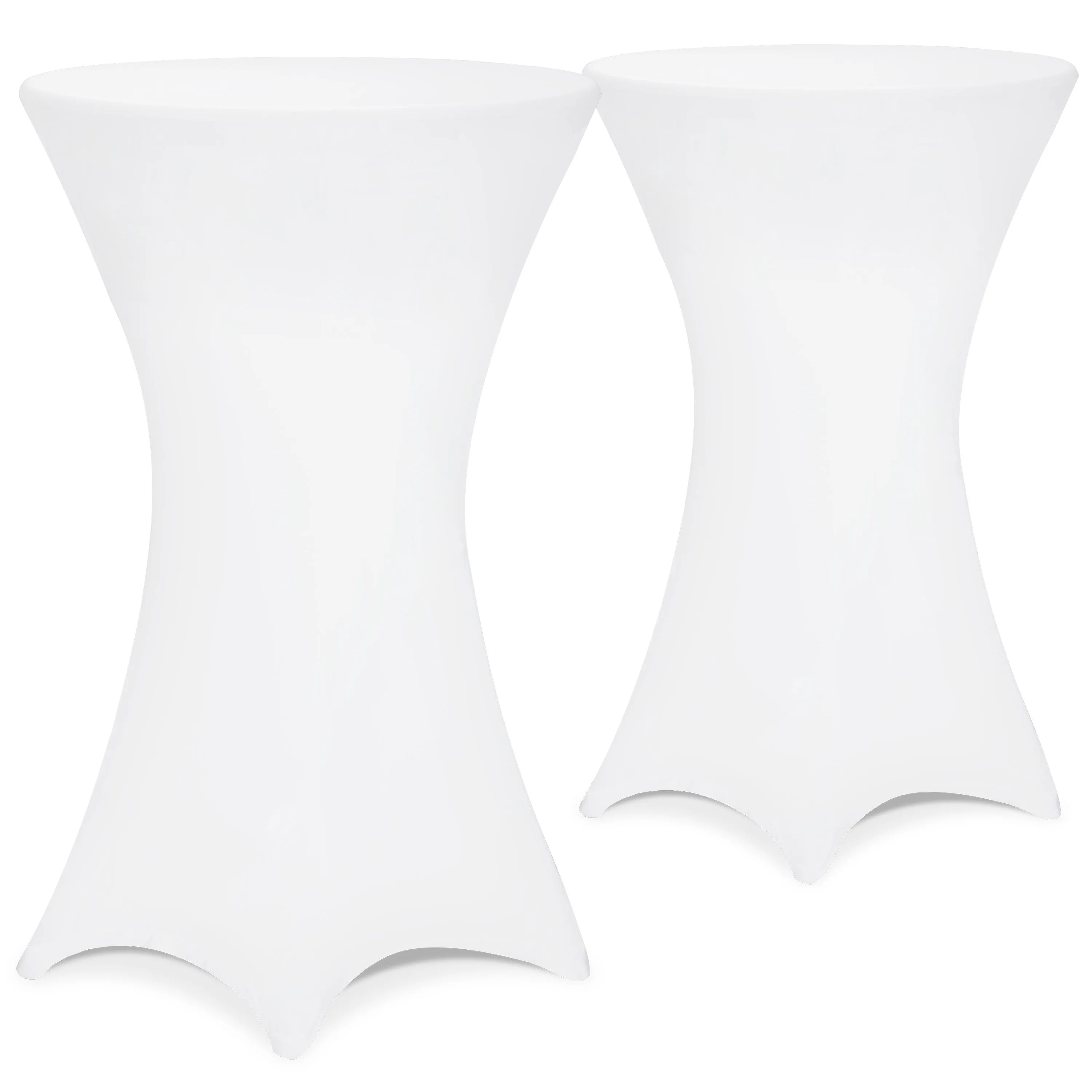 Stehtischhusse 2er-Set Weiß Ø70cm Stehtischhusse 2er-Set Weiß Ø70cm