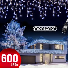 Regenlichterkette LED Kaltweiß 20m Regenlichterkette LED Kaltweiß 20m