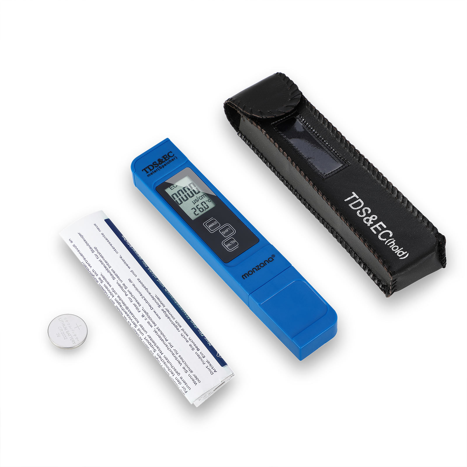 Digitaler Wassertester LCD Anzeige 3in1 TDS-, EC- und Temperaturmessgerät – Bild 2