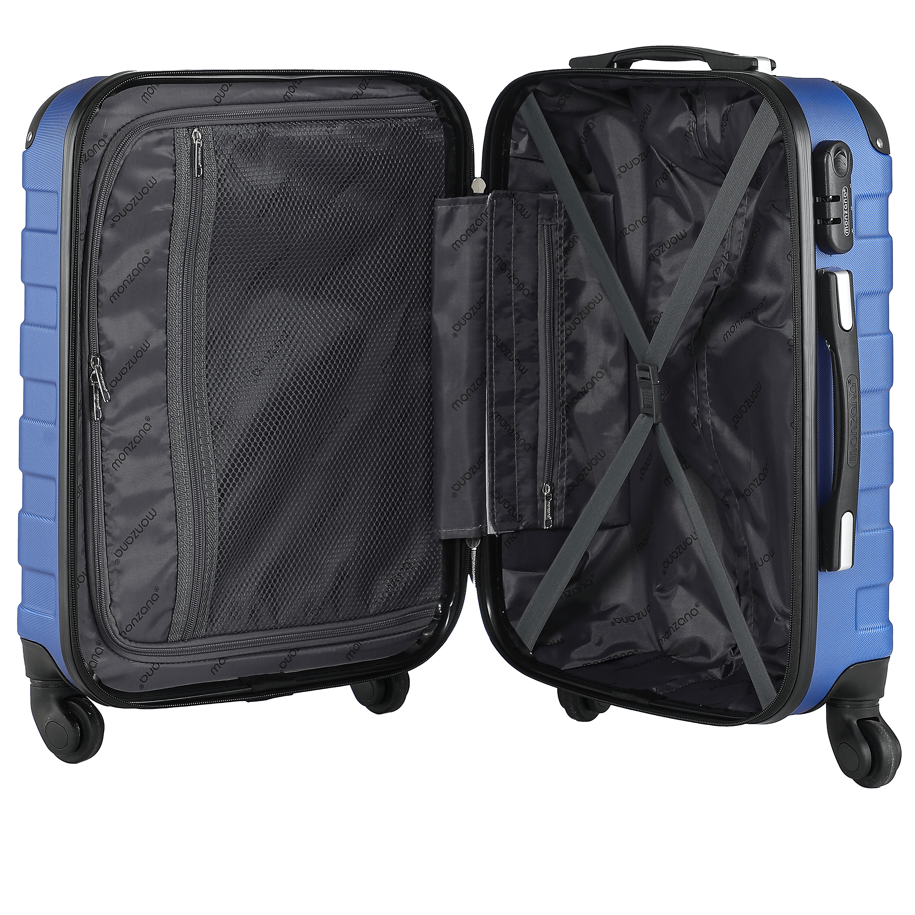 Hartschalenkofferset Essential 4-tlg Blau – Bild 2