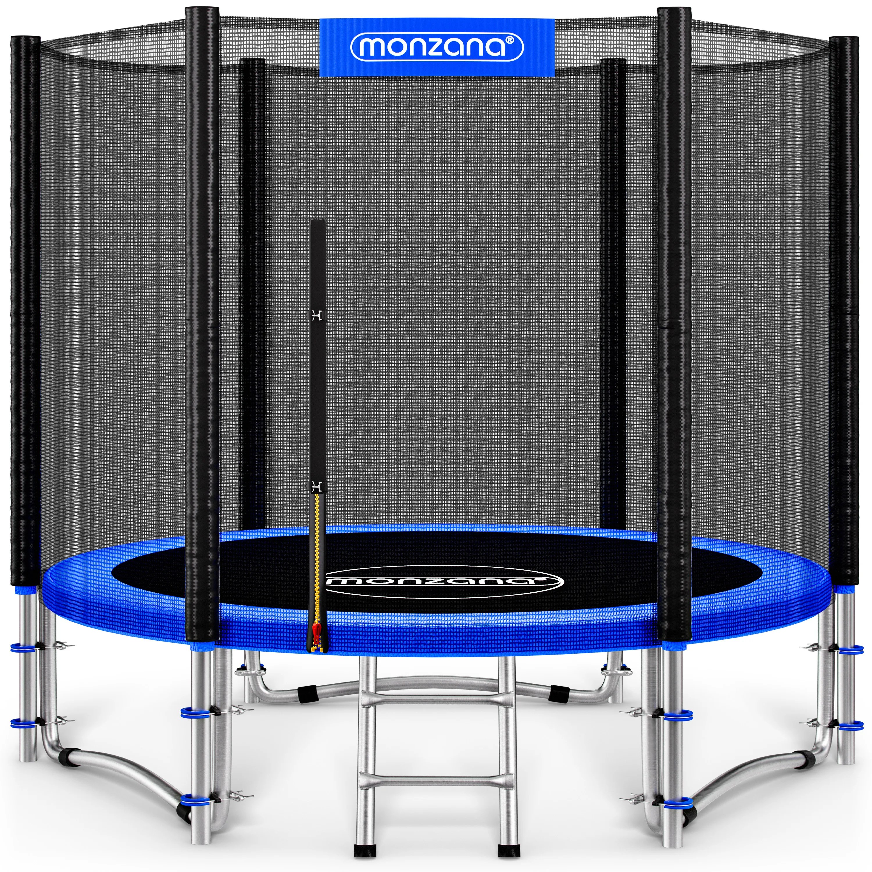 Trampolin Ø244cm TÜV geprüft mit verstärktem Sicherheitsnetz stabil Trampolin Ø244cm TÜV geprüft mit verstärktem Sicherheitsnetz stabil