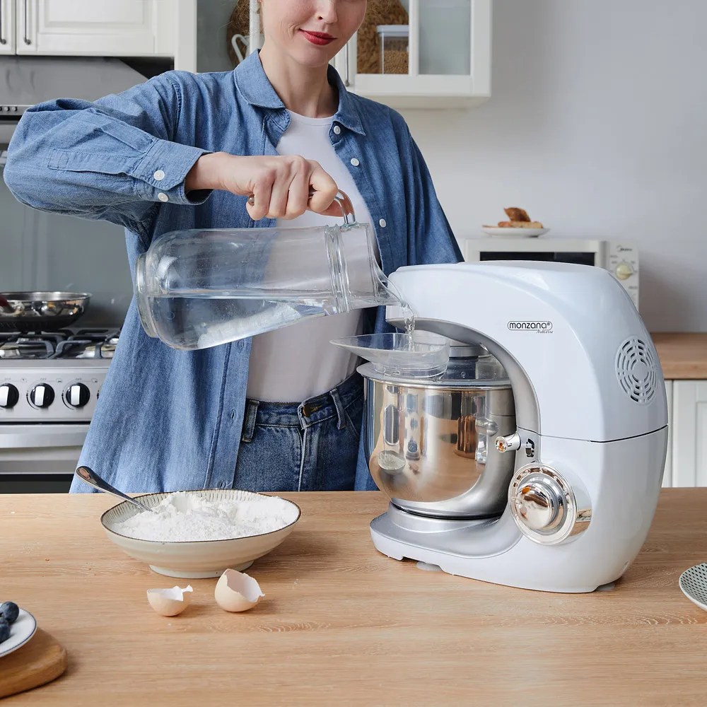 Küchenmaschine Noblesse Silber 1000W 4,5L – Bild 2