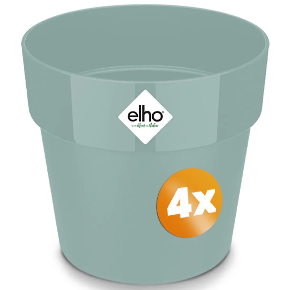 Blumentopf 4er-Set Mint 18x17cm 2,9L Blumentopf 4er-Set Mint 18x17cm 2,9L