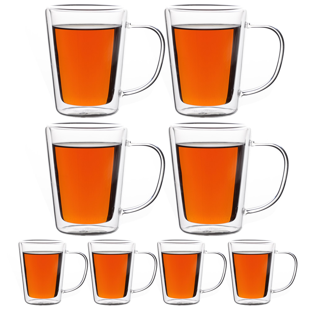 Thermo-Teegläser 8er-Set doppelwandig – Bild 2