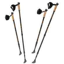 Nordic Walking Stöcke 2er-Set Orange Nordic Walking Stöcke 2er-Set Orange