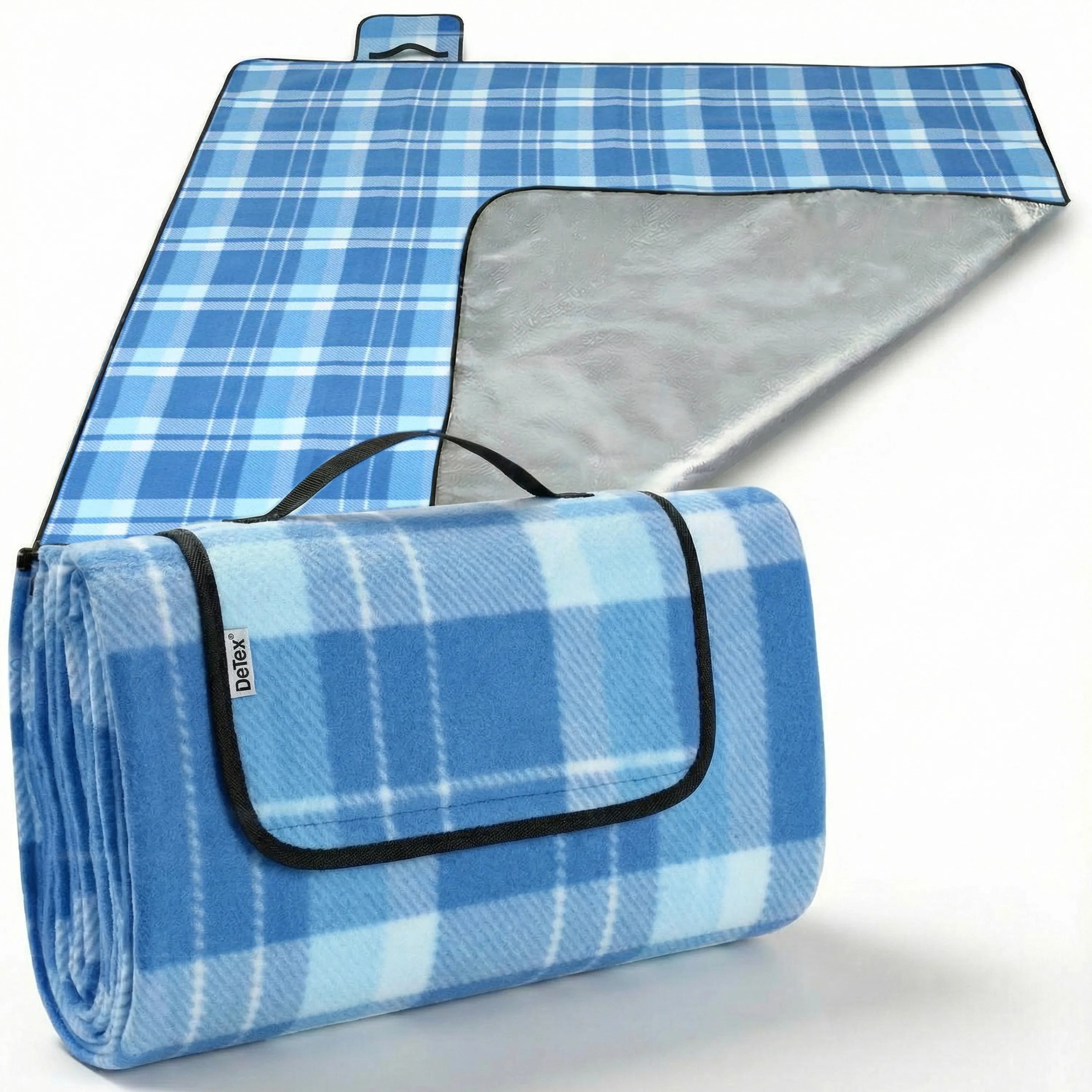 Picknickdecke Blau/Weiß 1,95x1,5m Picknickdecke Blau/Weiß 1,95x1,5m