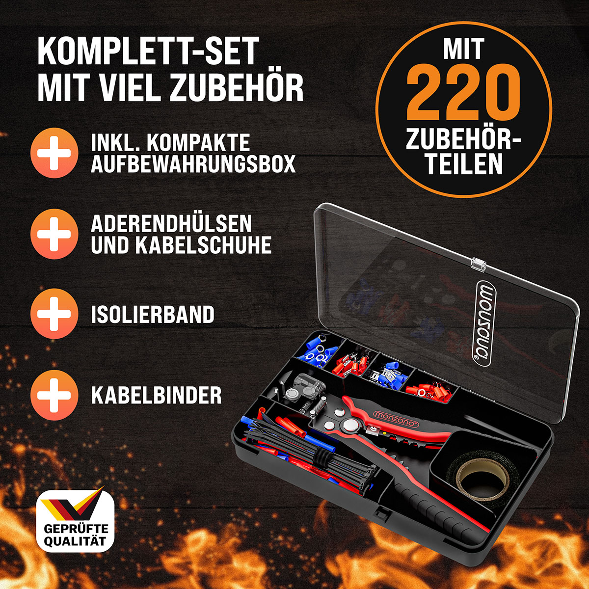 Abisolierzange 220-tlg – Bild 2