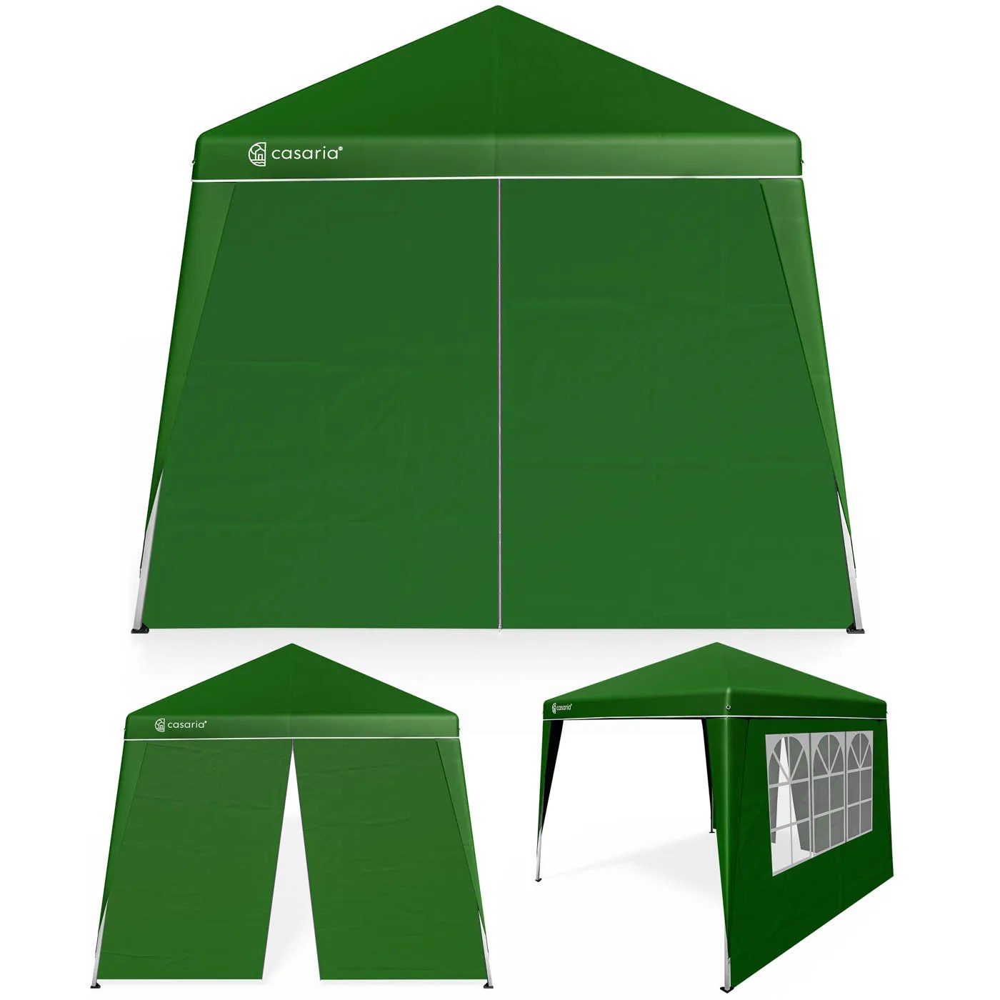 Faltpavillon Capri Grün 3x3m inkl 2 Seitenwänden UV-Schutz 50+ Faltpavillon Capri Grün 3x3m inkl 2 Seitenwänden UV-Schutz 50+