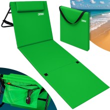 Strandmatte Grün 158x56x46cm gepolstert Strandmatte Grün 158x56x46cm gepolstert